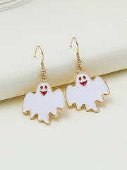 Geometric Halloween Drop Earrings