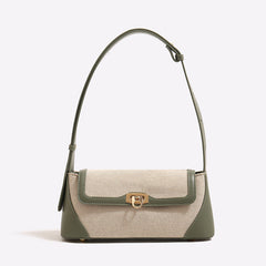 Canvas-Luxe Handbag