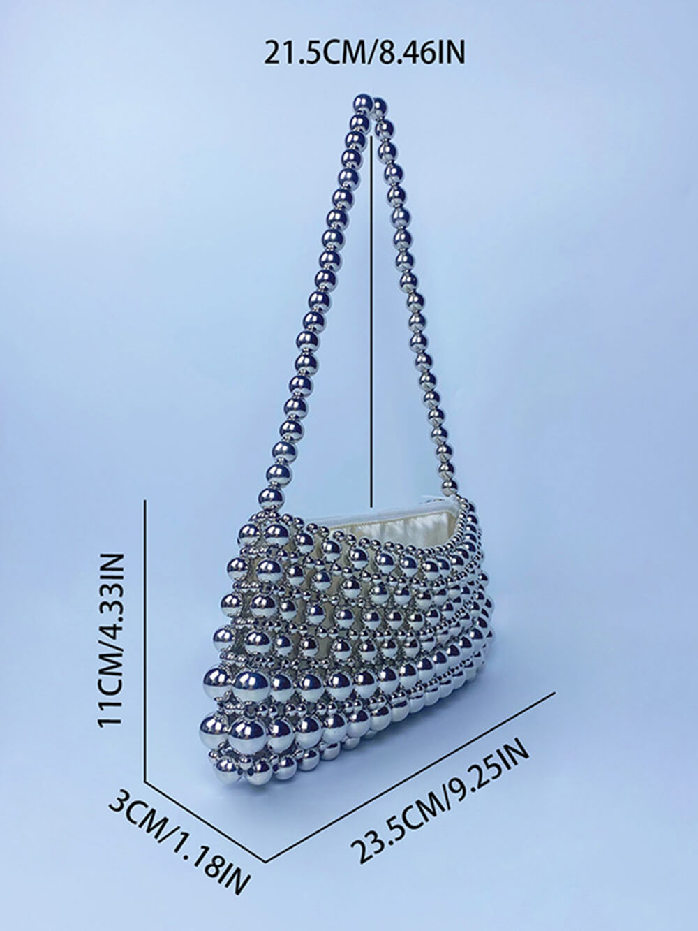 Vintage Pearl Chain Handbag