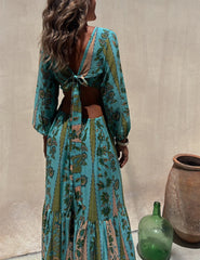 Botanical-Beauty Maxi Dress