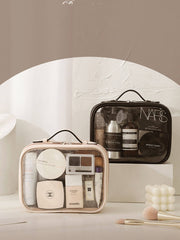 Transparent PU Portable Makeup Bag