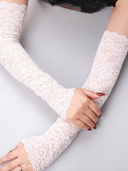 Original 7 Colors Lace Hollow Embroidered Sleevelet Accessories