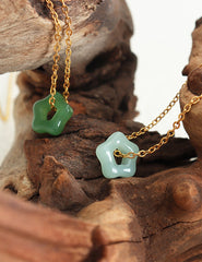 Flower Jade Necklace