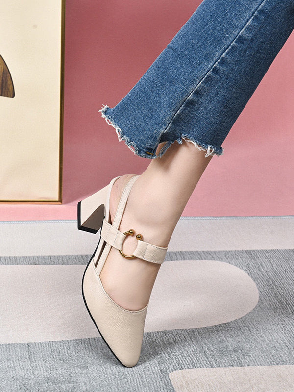 Closed-Toe Shoes Pumps Sandals