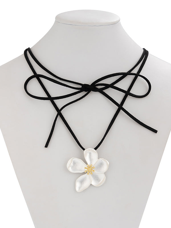 Flower Shape Necklaces Accessories