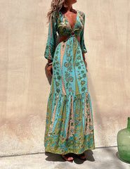 Botanical-Beauty Maxi Dress