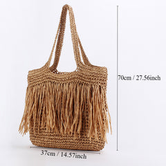 Tassel Handwoven Bag