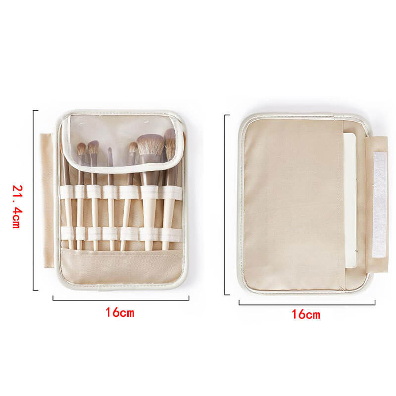 Portable PU Leather Makeup Bag