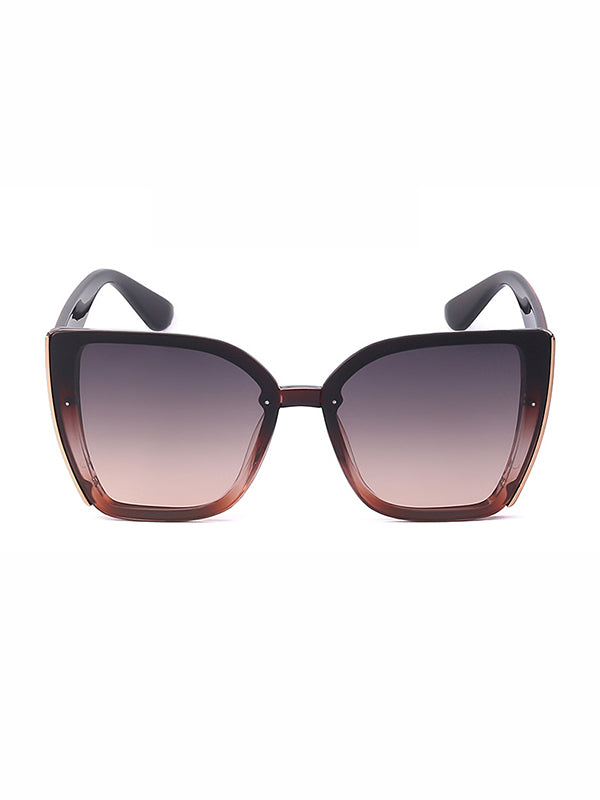 Sun-Protection Geometric Sunglasses Accessories