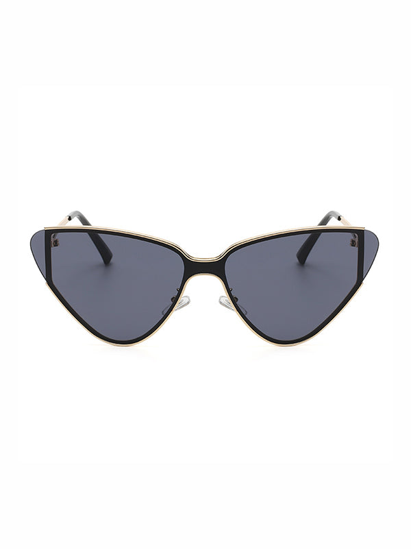 Geometric Sun Protection Sunglasses Accessories