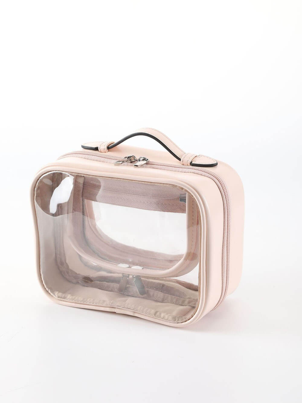 Transparent PU Portable Makeup Bag