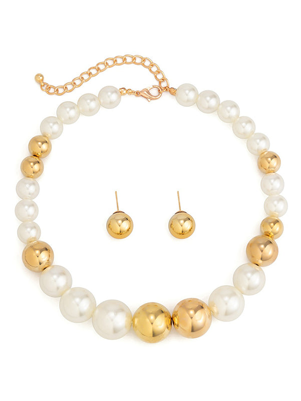 Beaded Contrast Color Dainty Necklace  Accessories + Earrings Accessories