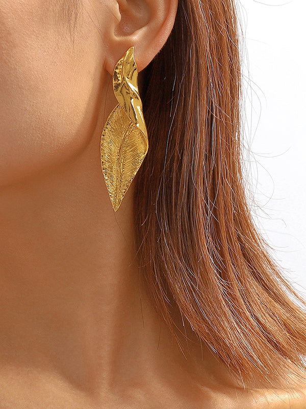 Geometric Drop Earrings