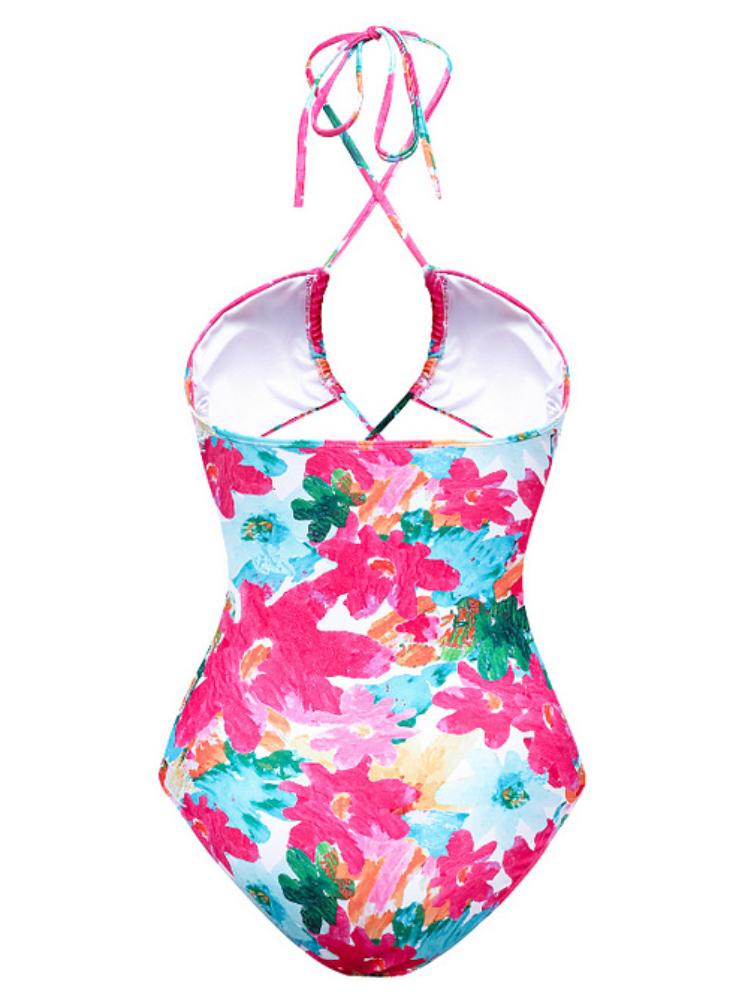 Hilda Printed Two-piece Swim Set