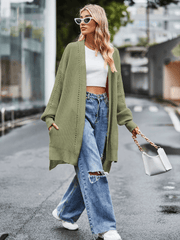 Hanson Oversized Knit Duster - Sage