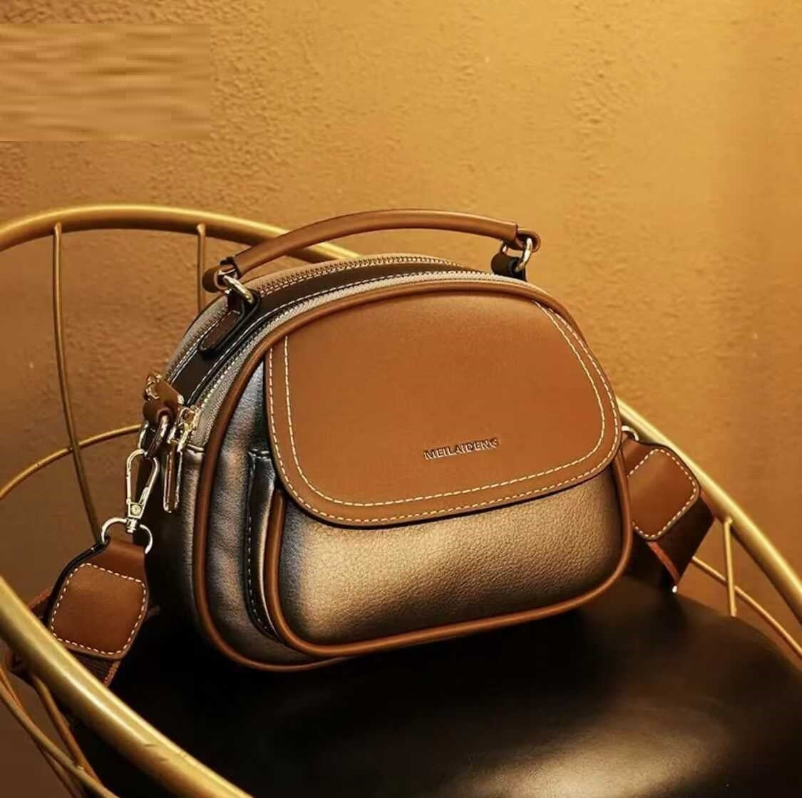 Two-Tone Harmony Satchel