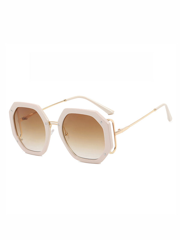 Sun-Protection Geometric Sunglasses Accessories