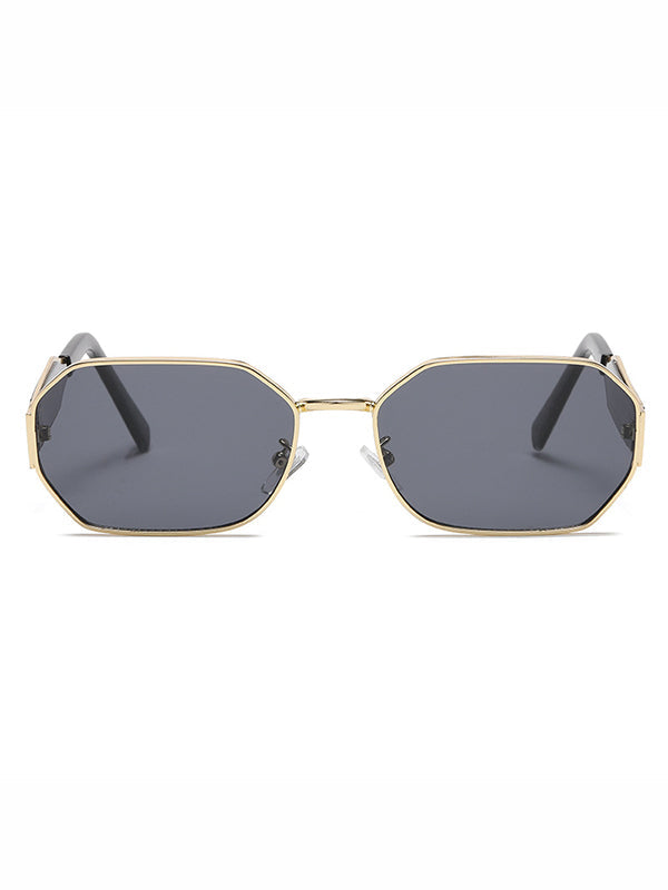 Geometric Sun Protection Sunglasses Accessories