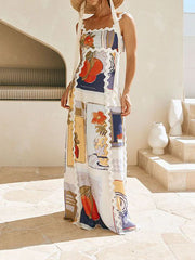 Riviera-Sunset Maxi Dress