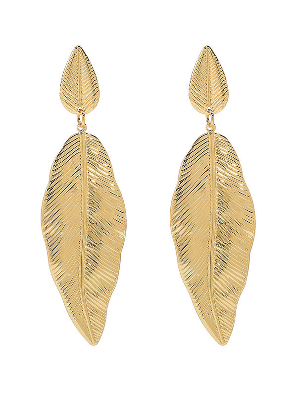 Leaves Shape Drop Earrings