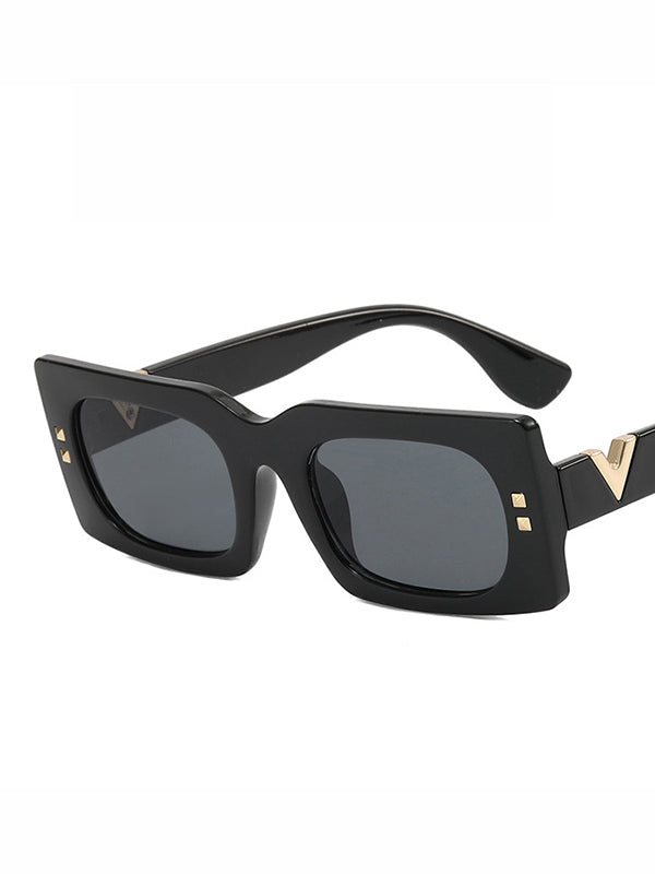 Sun-Protection Geometric Sunglasses Accessories