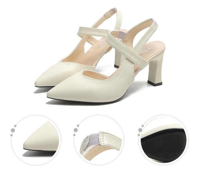 New Ladies Pu Black Brand Design Party Wedding Square Dance Shoes 6cm Fashion High Heels