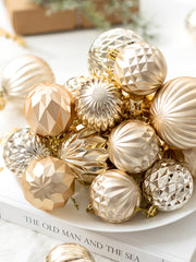 12Pcs Christmas Ball Window Christmas Tree Pendant