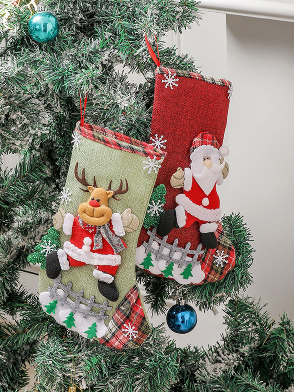 Christmas Stocking Candy Bag Decorations