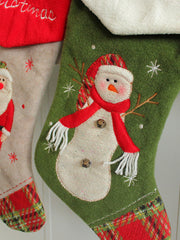 Christmas Gift Socks Candy Bag Window Pendant