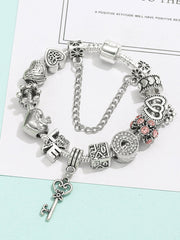 Heart Lock Key Love Bracelet