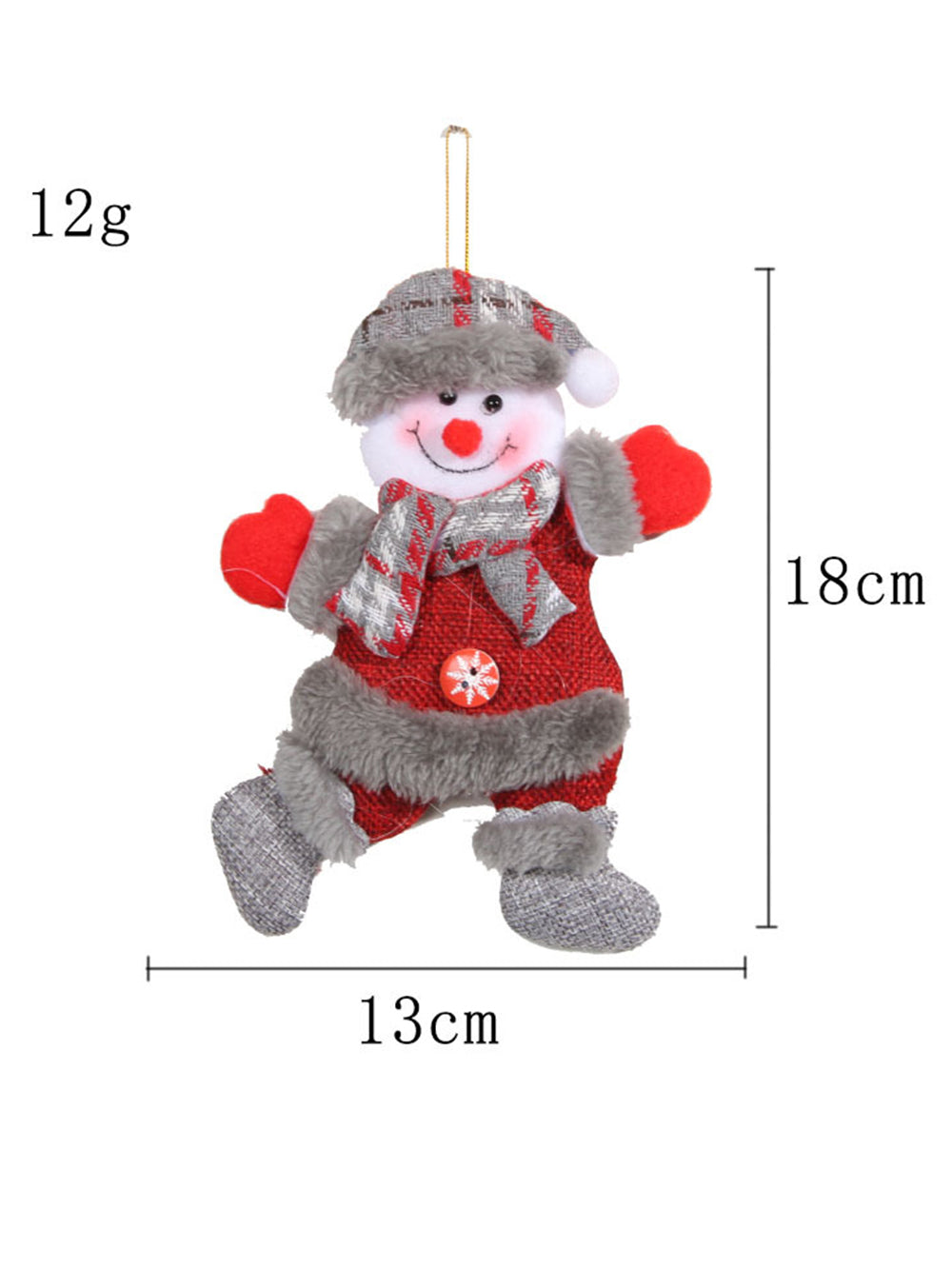 Christmas tree window doll decoration pendant