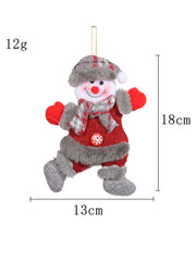 Christmas tree window doll decoration pendant