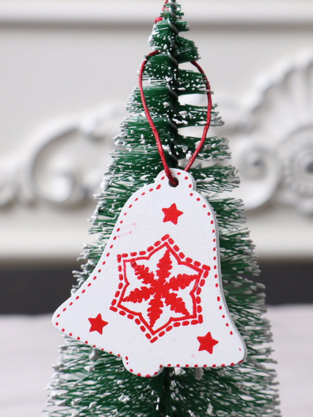 12Pcs Christmas kids gift Christmas tree pendant