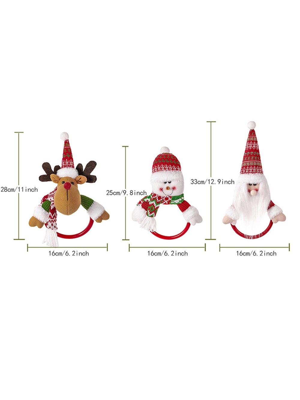 Christmas Towel Pendant Home Gift Decoration