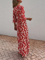 Bella-Poppy Floral Smocked Maxi Dress