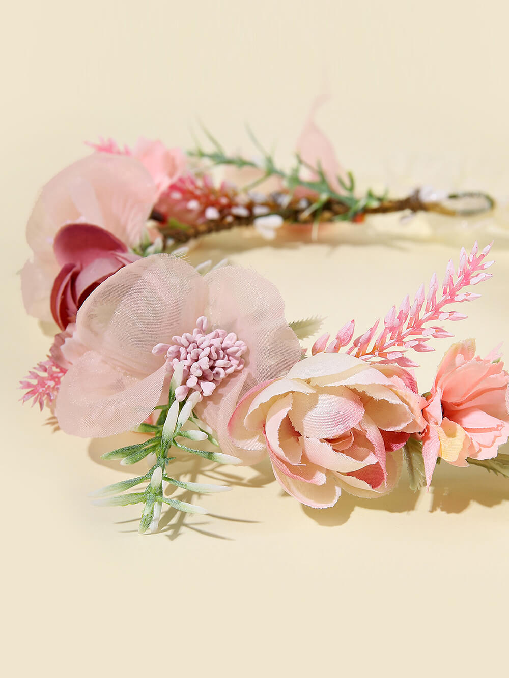 Romantic Blooms Flower Crown