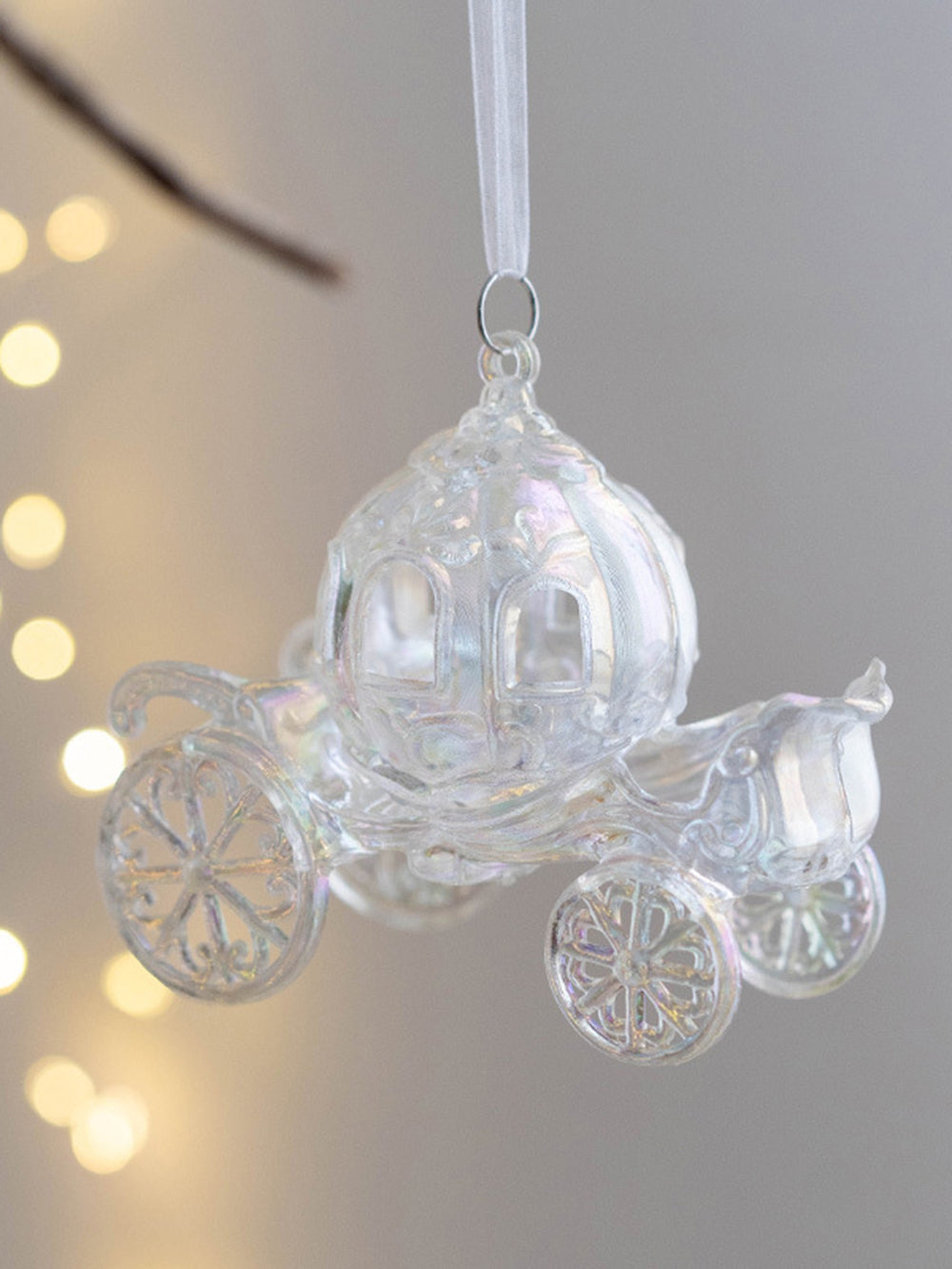 Christmas Transparent Colorful Decorative Pendant