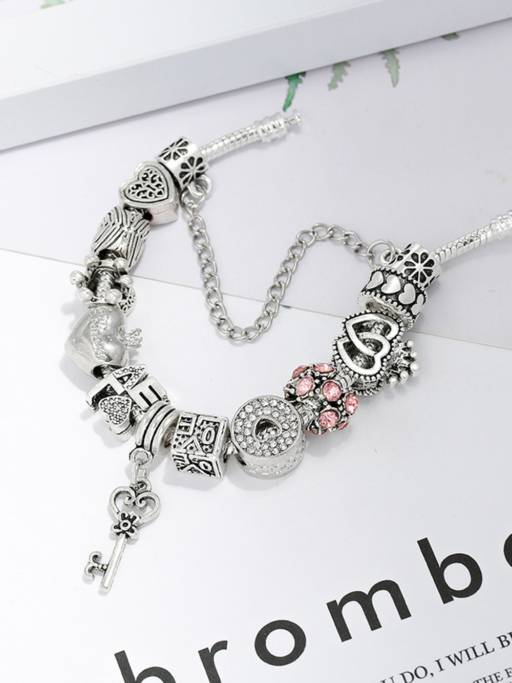 Heart Lock Key Love Bracelet