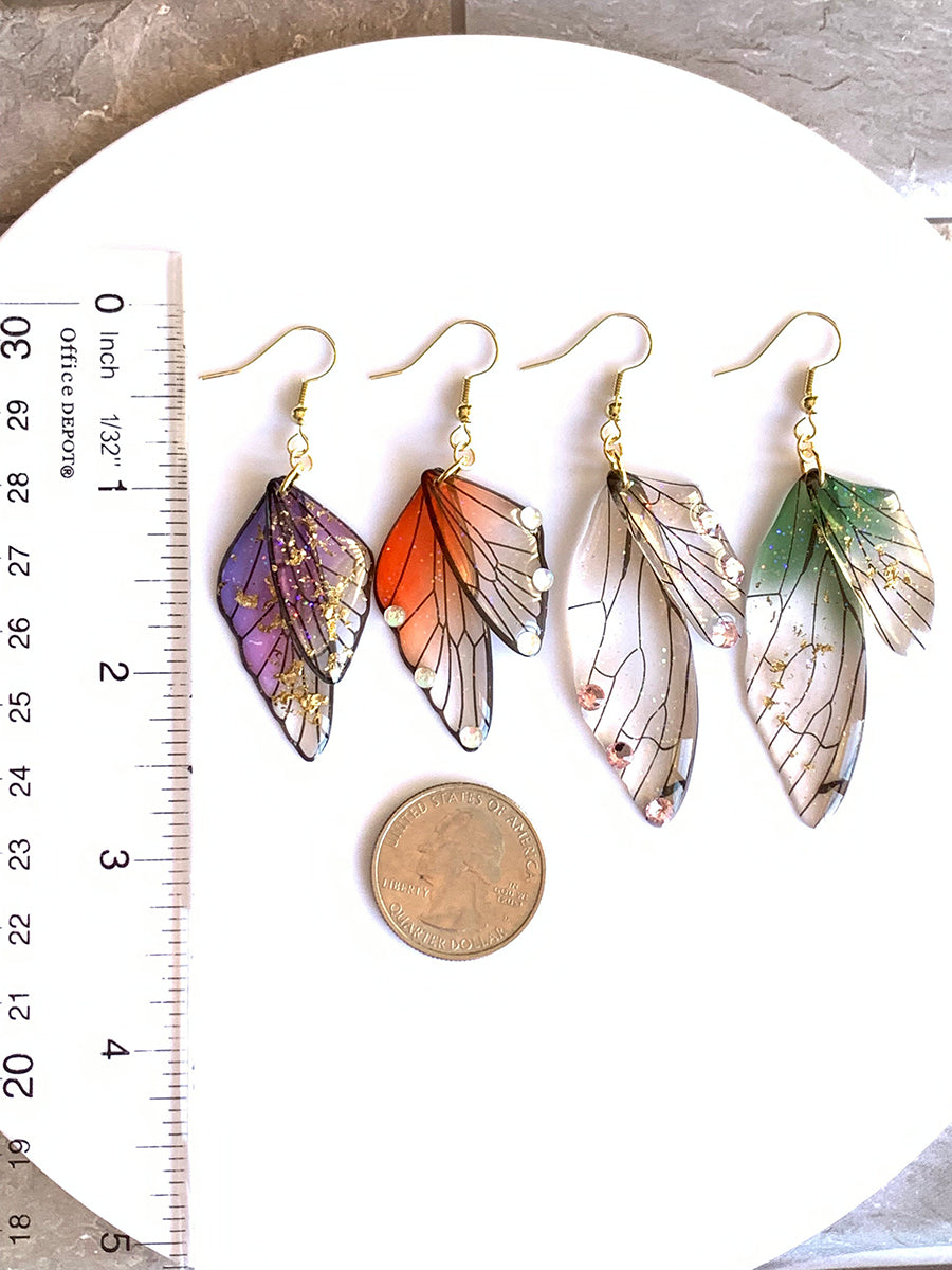 Butterfly Wing Handmade Earrings