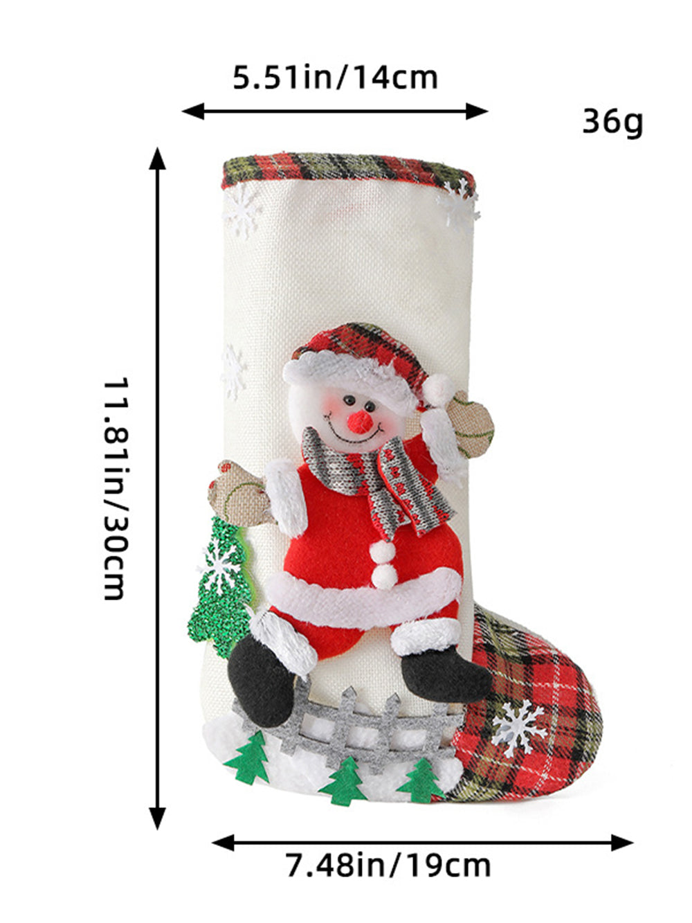 Christmas Stocking Candy Bag Decorations