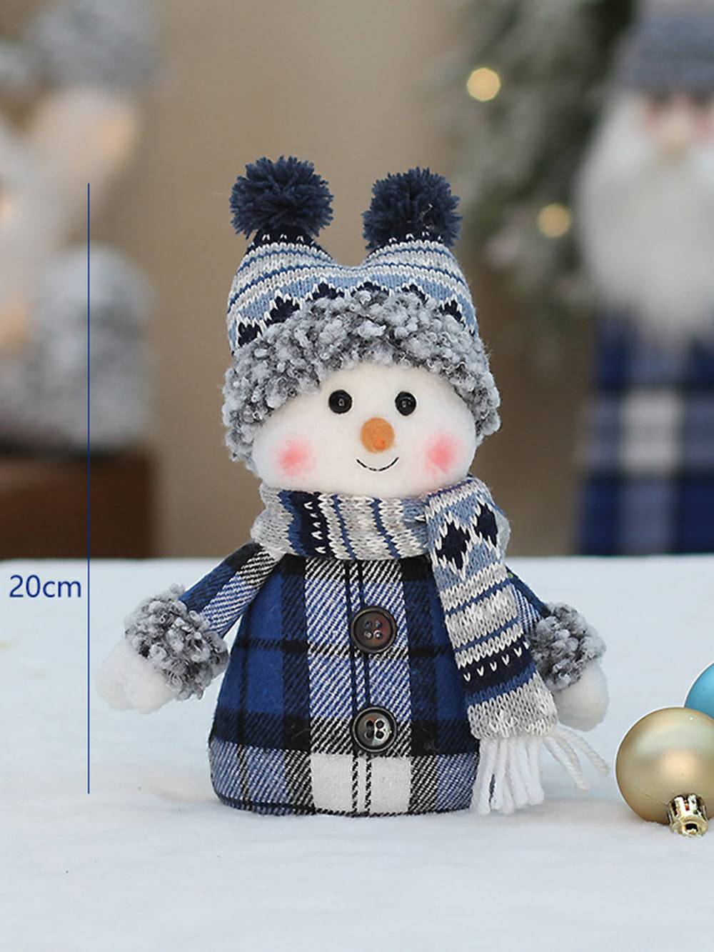 Christmas Fabric Doll Decoration Ornaments