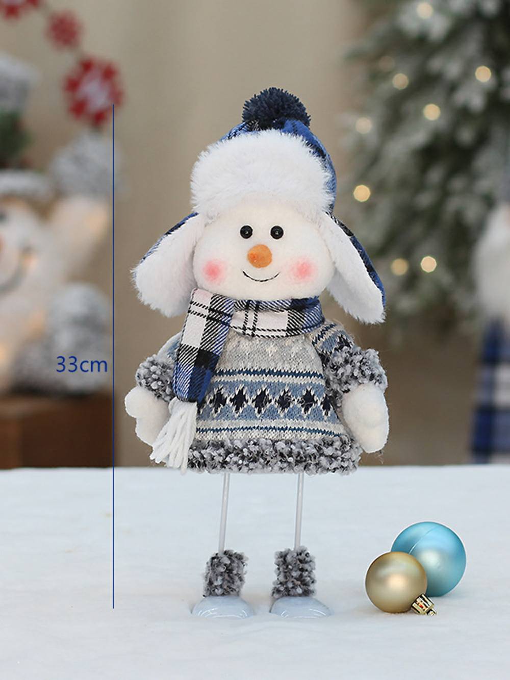 Christmas Fabric Doll Decoration Ornaments