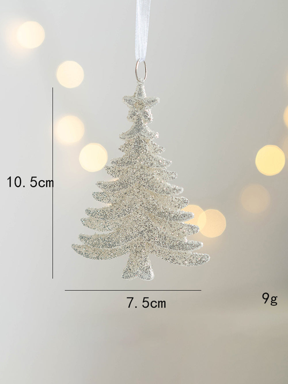 Christmas Glitter Pendants Christmas Tree Decoration