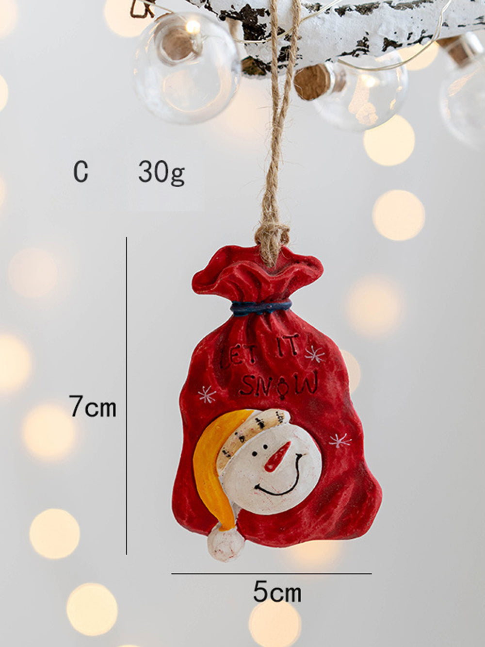 Christmas Tree Decoration Small Pendant