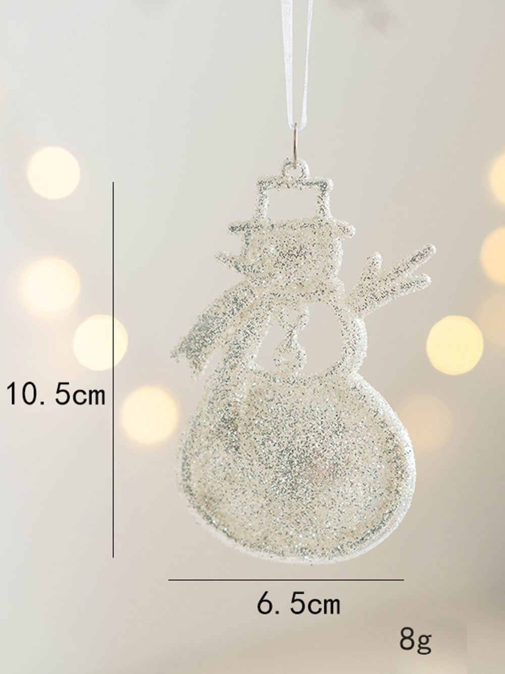 Christmas Glitter Pendants Christmas Tree Decoration