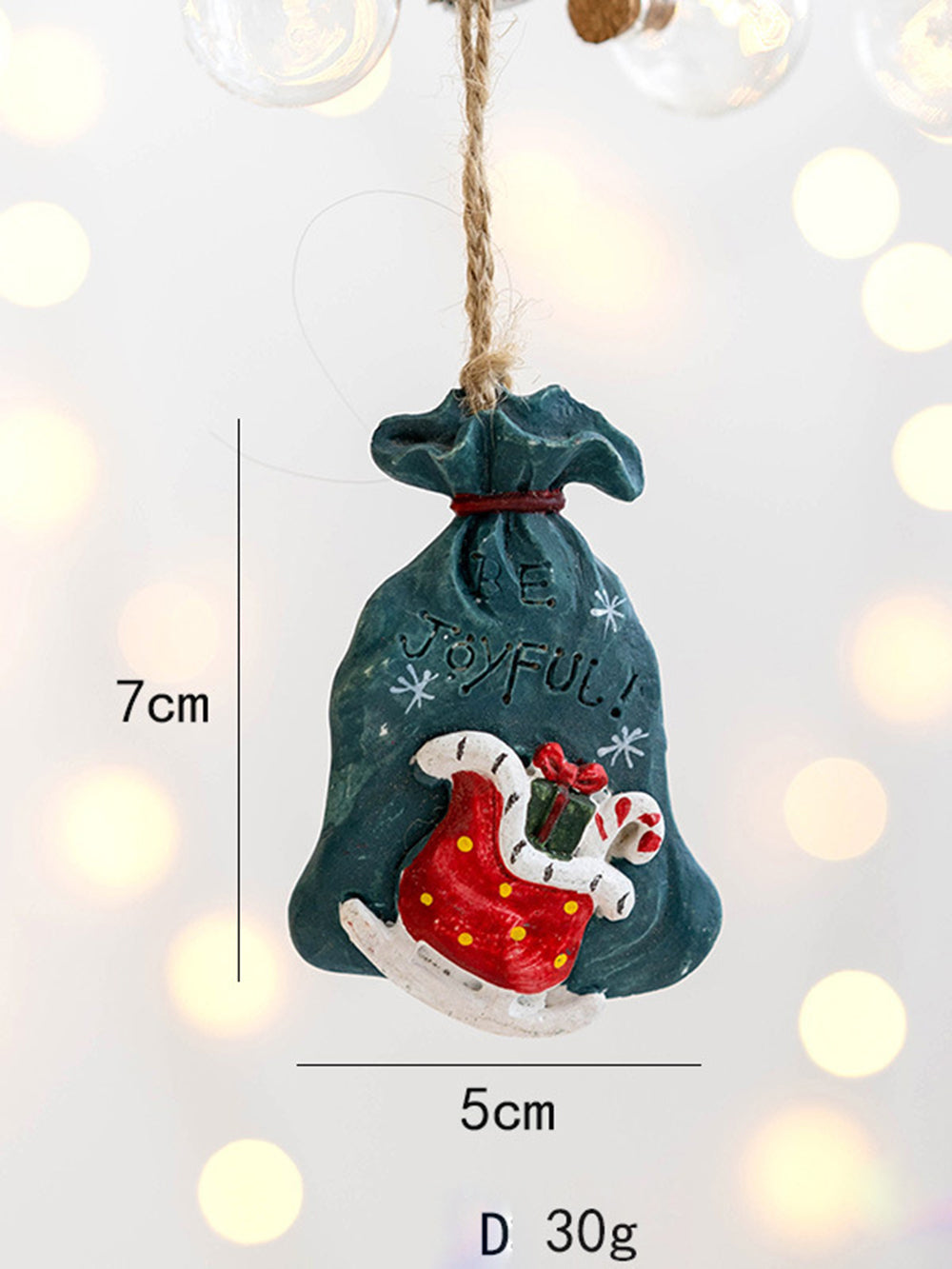 Christmas Tree Decoration Small Pendant