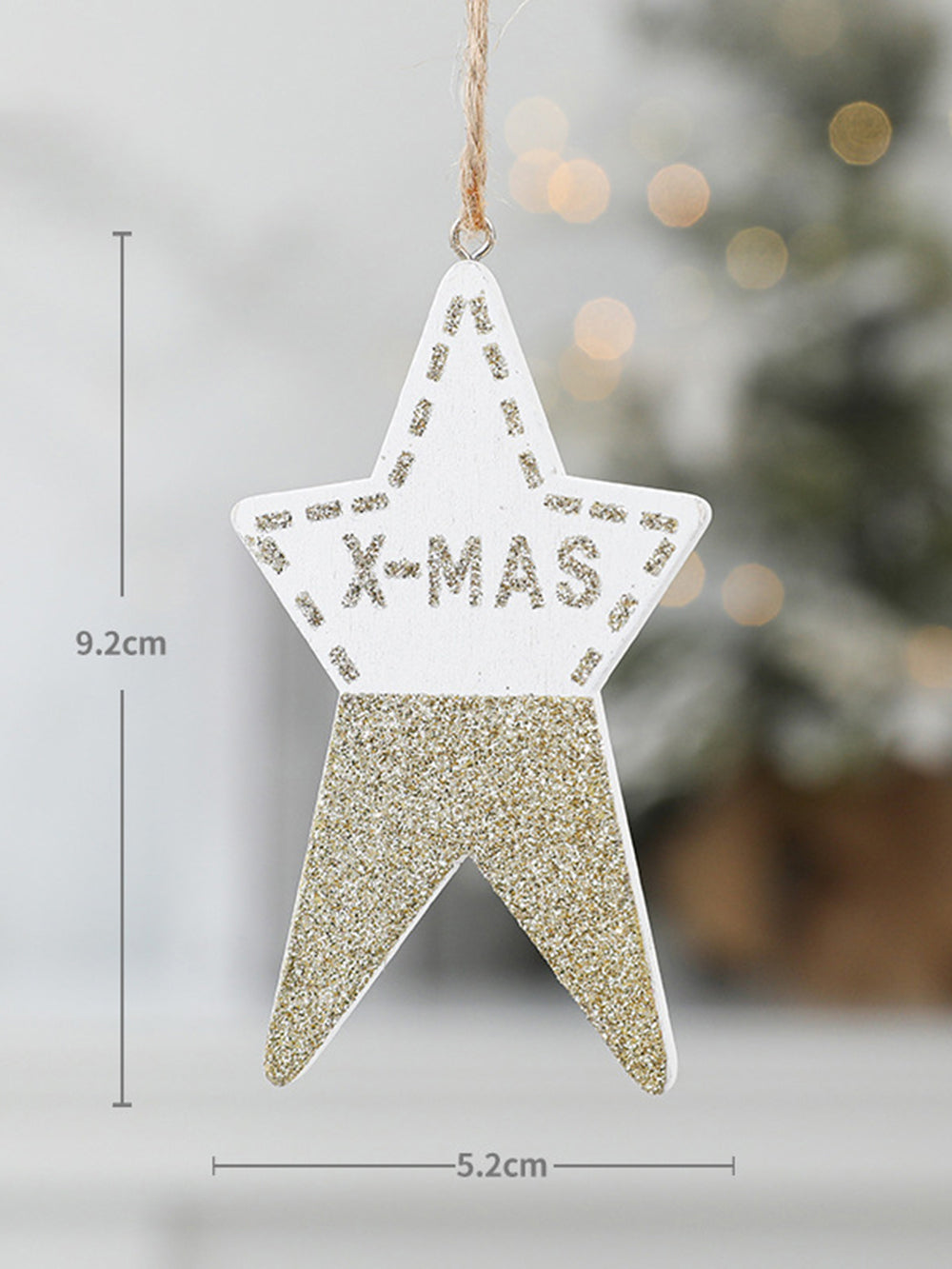 Christmas Five-Pointed Star Pendant