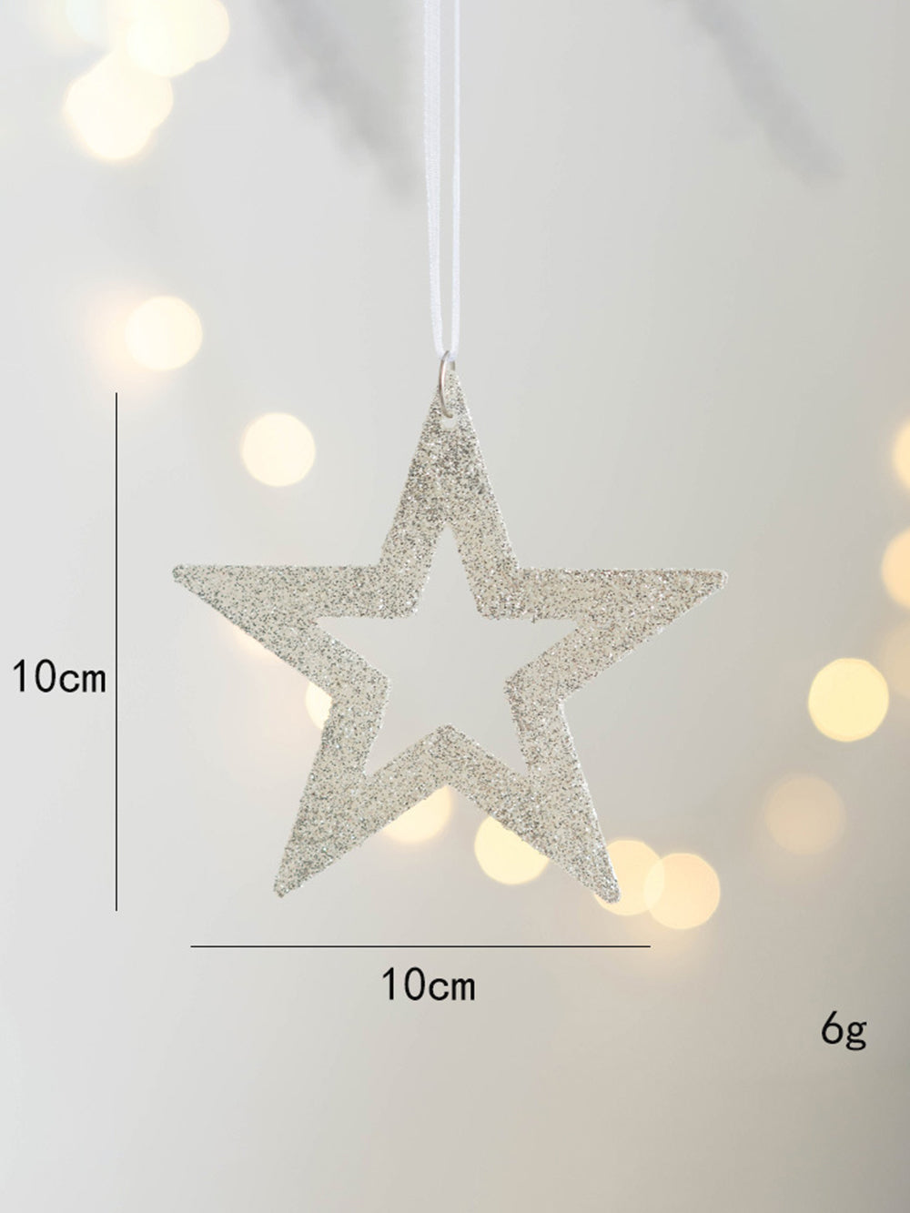 Christmas Glitter Pendants Christmas Tree Decoration