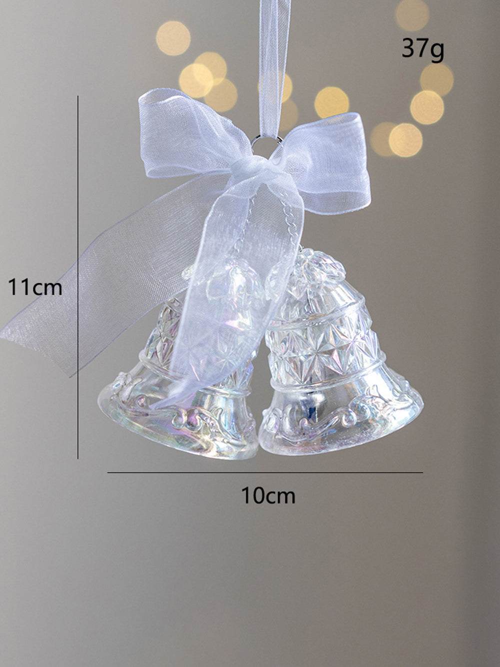 Christmas Transparent Colorful Decorative Pendant