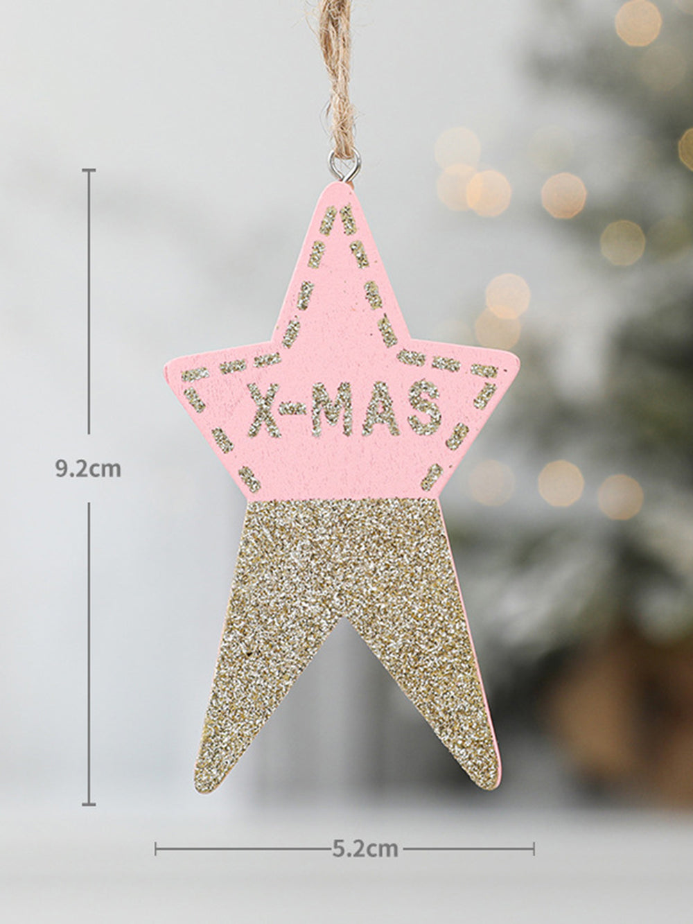 Christmas Five-Pointed Star Pendant